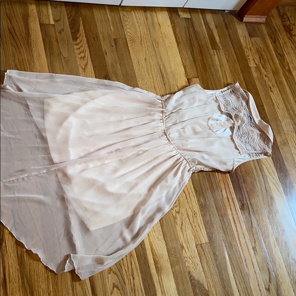 Rue21 - High Low Dress with Lace Collar - L - Picture 5 of 6